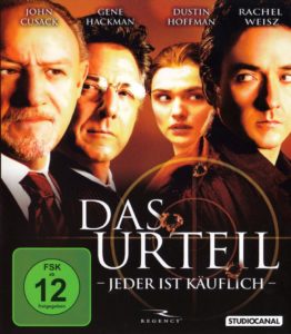 DVD Cover Das Urteil mit Harvey Keitel, Dustin Hoffmann, Rachel Weisz und John Cusack