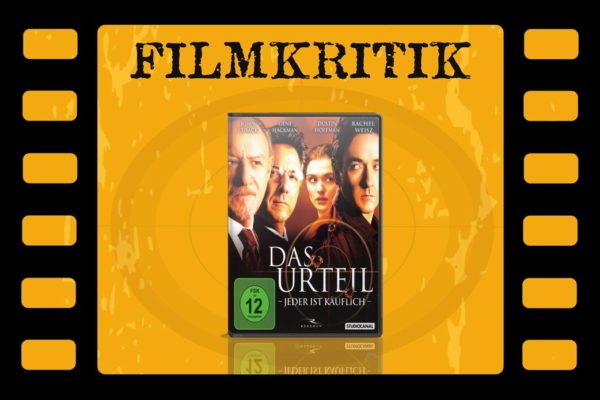 Filmkritik Das Urteil mit DVD Cover in Filmrolle