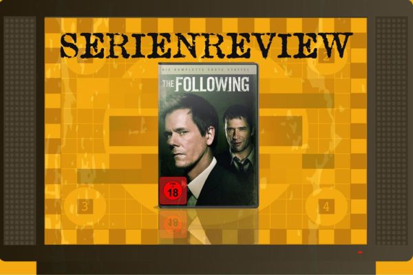 Serien-Review The Following Staffel 1 mit DVD Cover in Fernseher