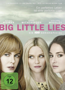 DVD-Cover Big Little Lies mit Nicole Kidman, Reese Witherspoon und Shailene Woodley