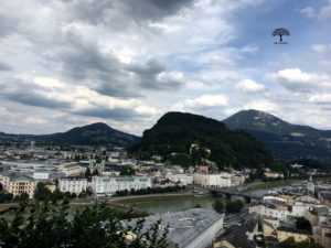 Salzburg und die Salzach